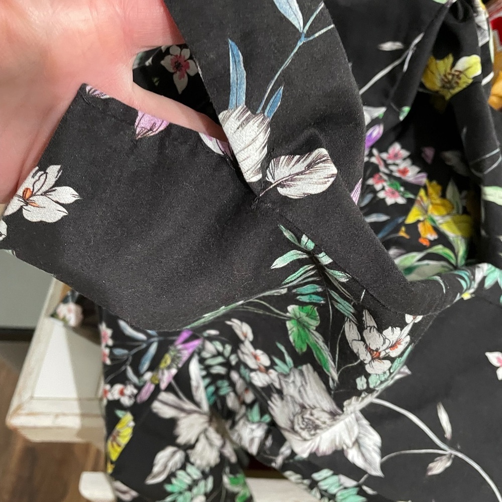 H&M floral ankle pant - Picture 3 of 5